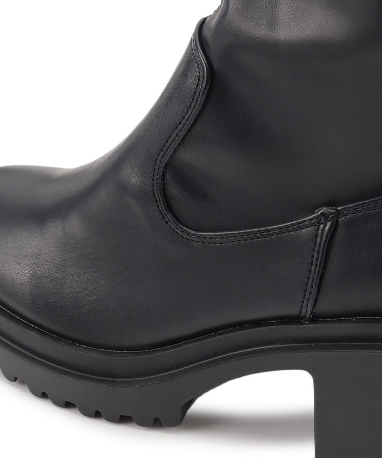 csT&P「厚底ロングストレッチブーツ」|ショートブーツ|
