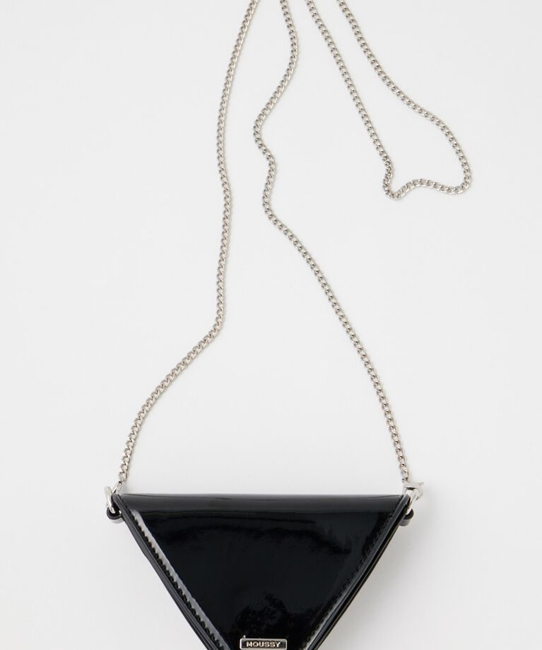 MOUSSY「TRIANGLE MINI バッグ」|その他|BLK