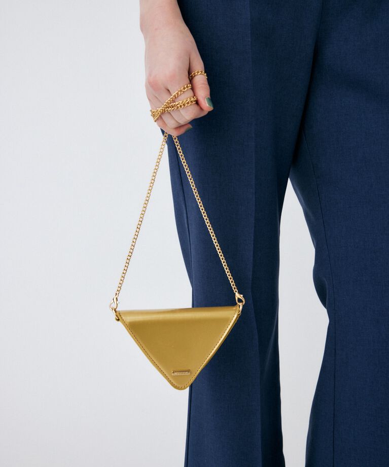 MOUSSY「TRIANGLE MINI バッグ」|その他|GLD