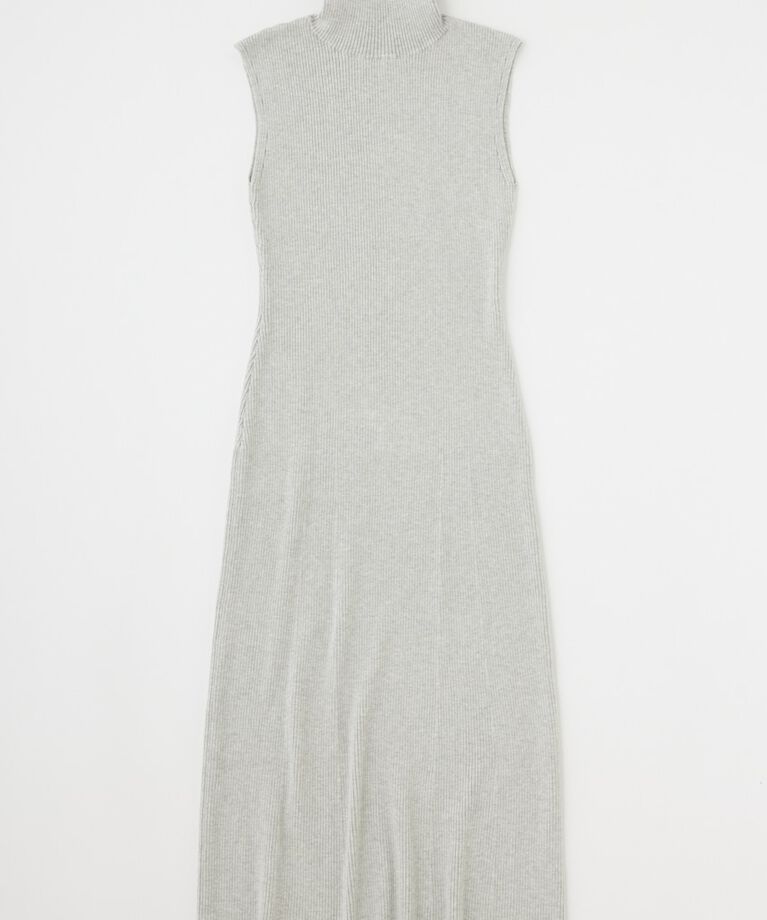 MOUSSY「SWITCHING RIB KNIT ドレス」|ワンピース|