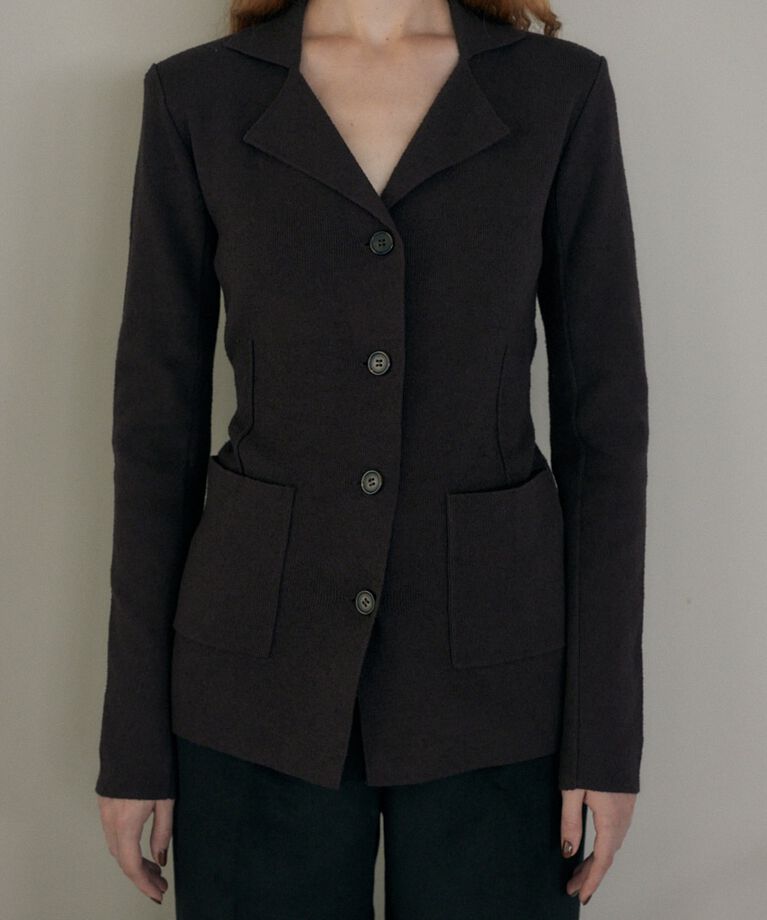 MOUSSY「ニットジャケット」|その他|D/BRN3