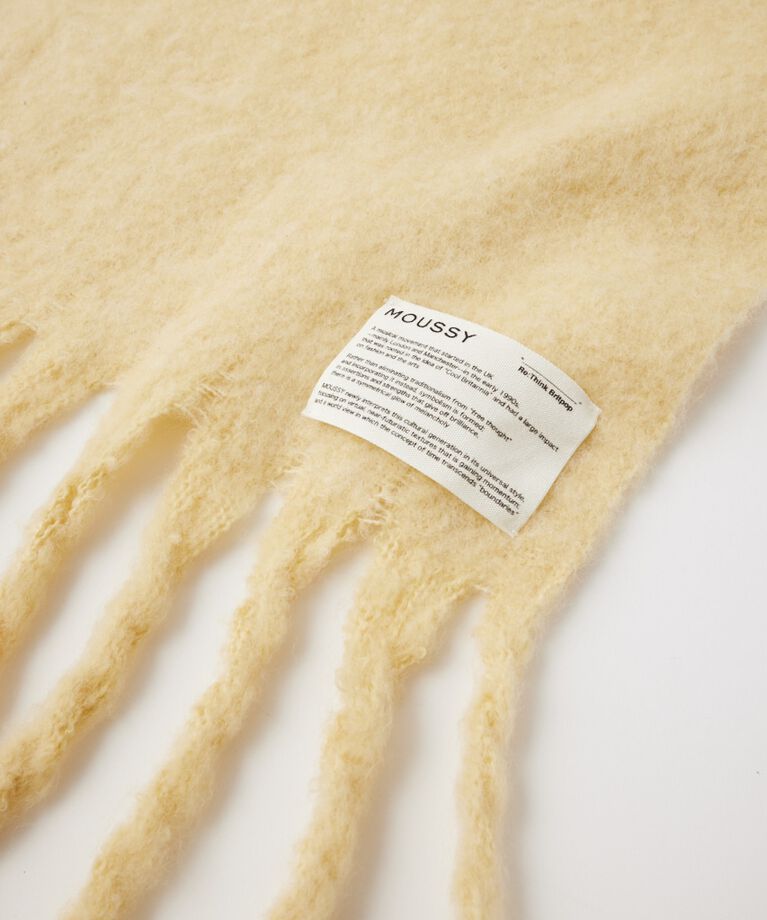 MOUSSY「MOHAIR LIKE ロングスカーフ」|その他|