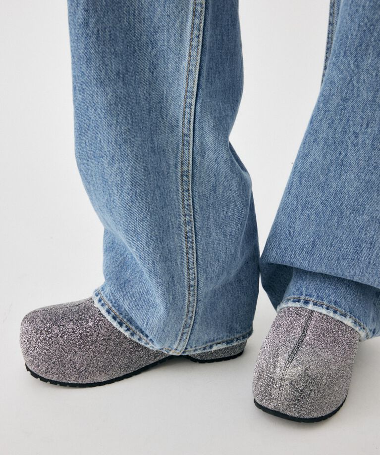 MOUSSY「CHUNKY SLIP ON シューズ」|サンダル|SLV