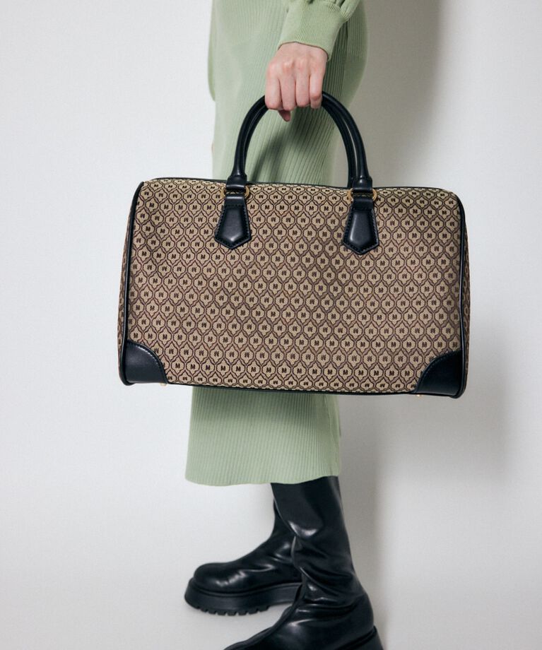 MOUSSY「MONOGRAM BOSTON バッグ(L)」|その他|