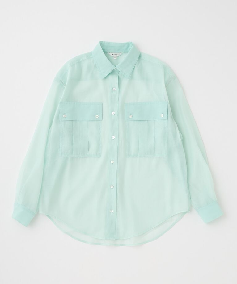 MOUSSY「SHEER CARGOシャツ」|シャツ・ブラウス|MINT