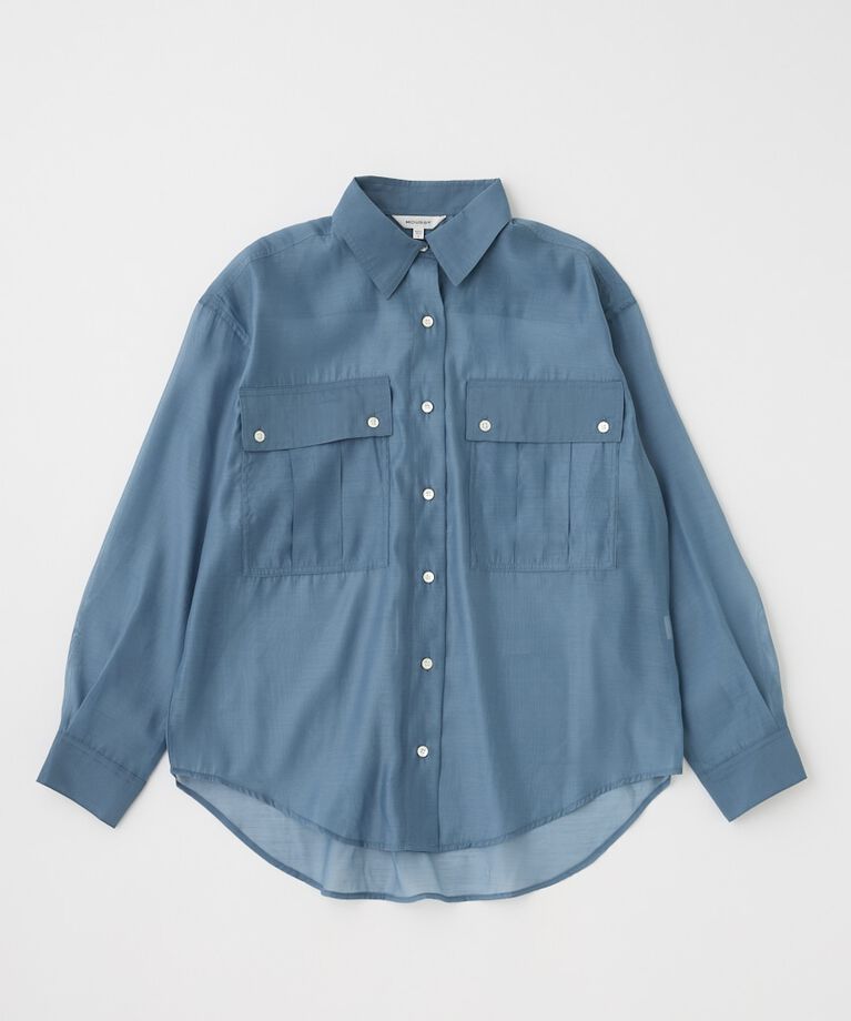 MOUSSY「SHEER CARGOシャツ」|シャツ・ブラウス|