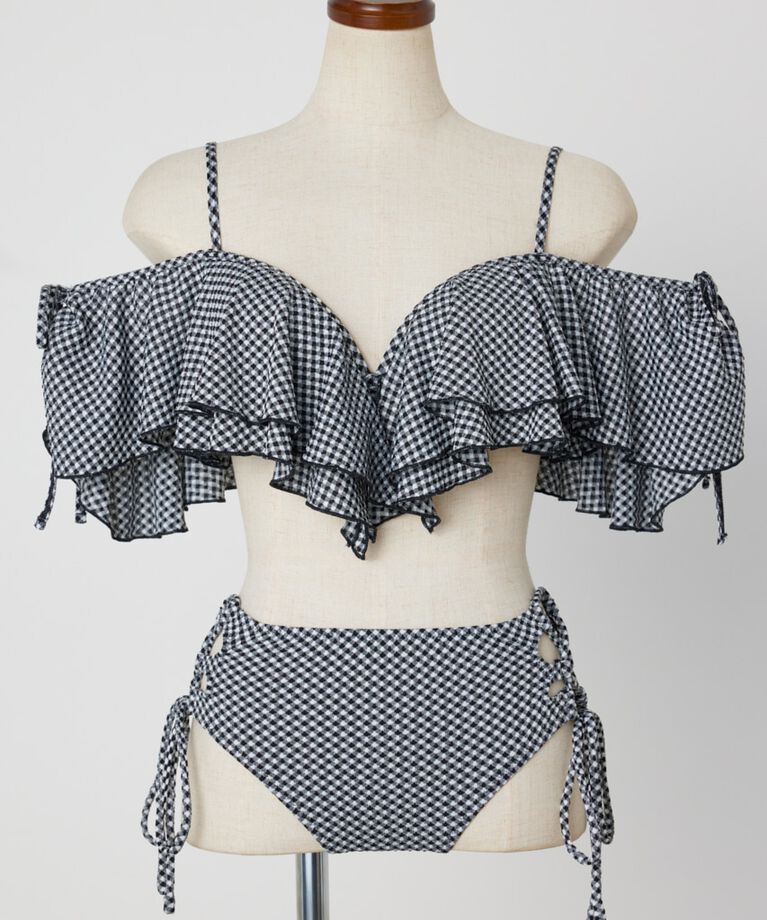 rienda「マルチファブリックフリルワイヤーカップ bikini」|その他|
