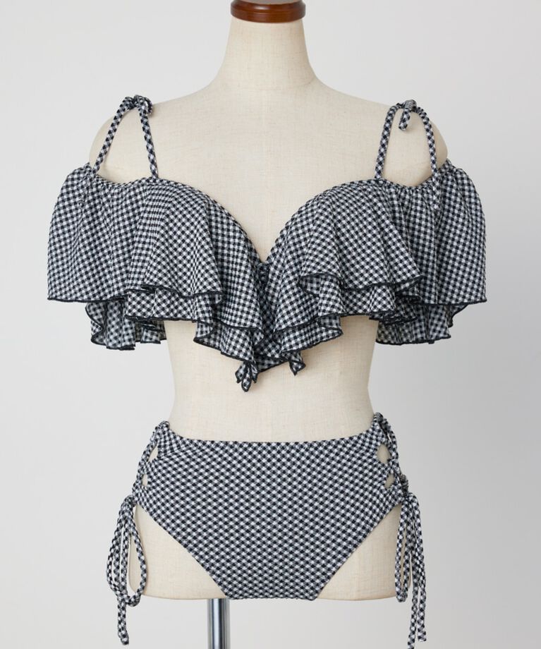 rienda「マルチファブリックフリルワイヤーカップ bikini」|その他|