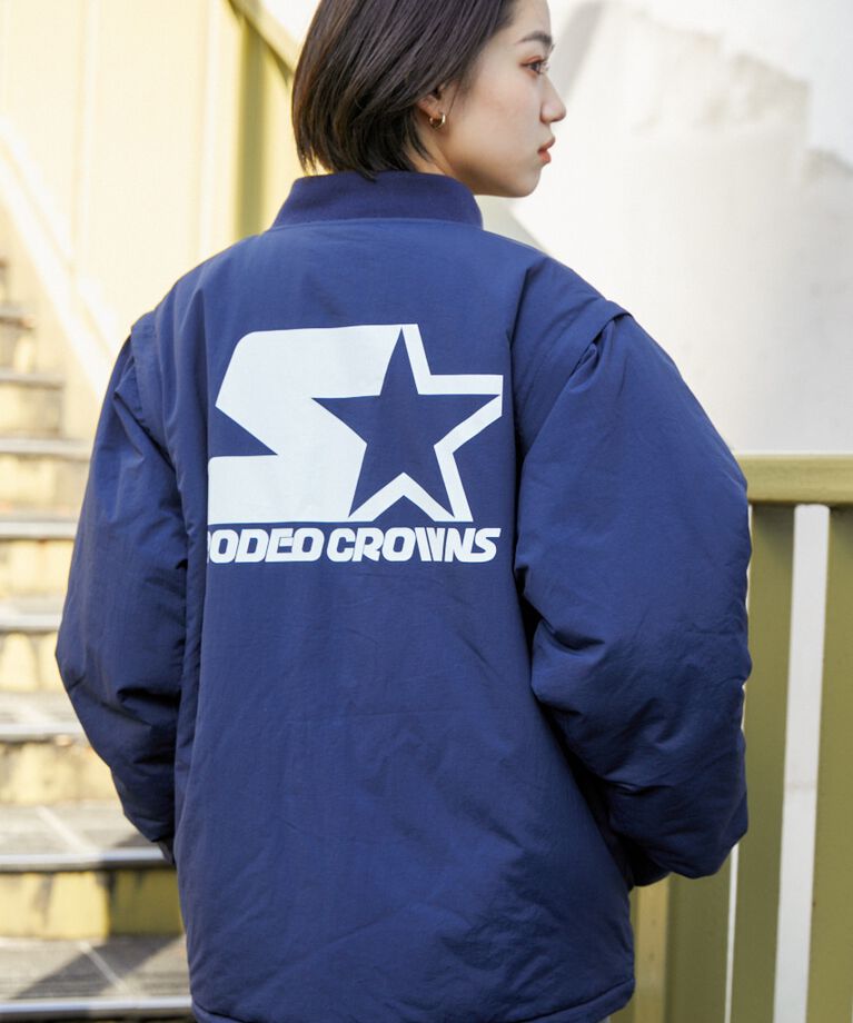 RODEO CROWNS「STARTER 2WAYブルゾン」|ブルゾン・スタジャン|