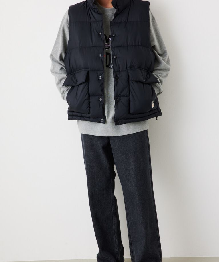 RODEO CROWNS「リバーシブル PUFF VEST」|ダウンベスト・ベスト|