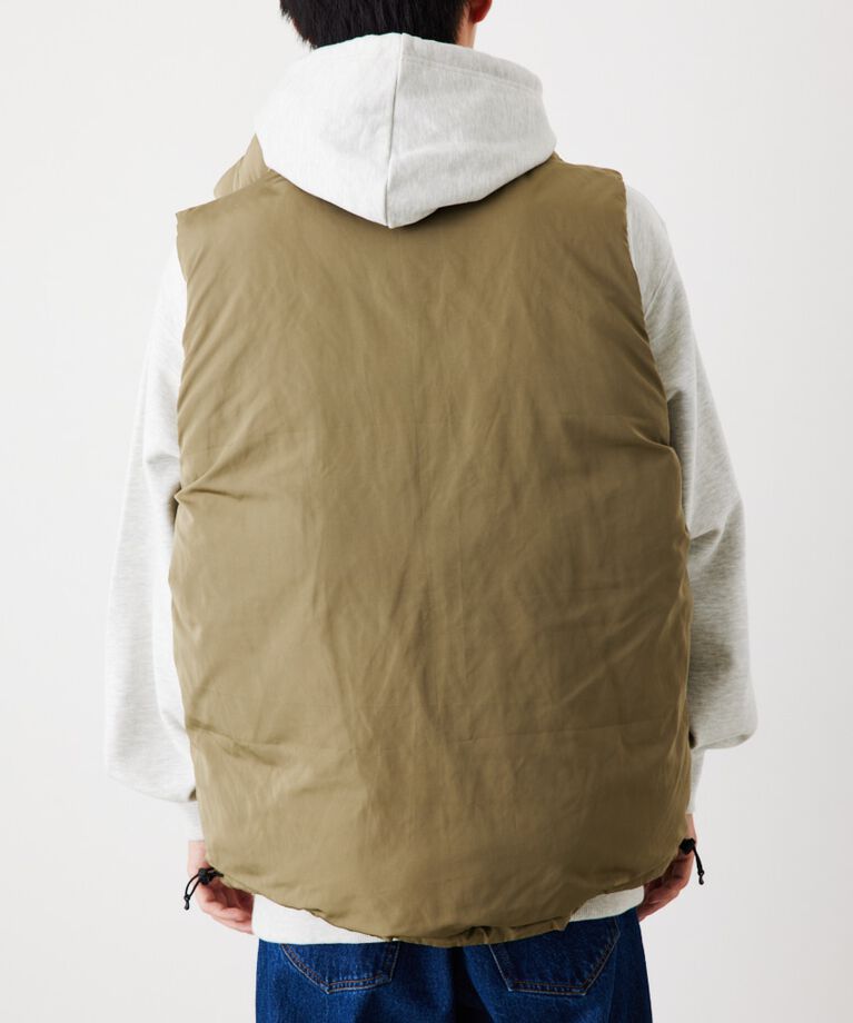RODEO CROWNS「リバーシブル PUFF VEST」|ダウンベスト・ベスト|