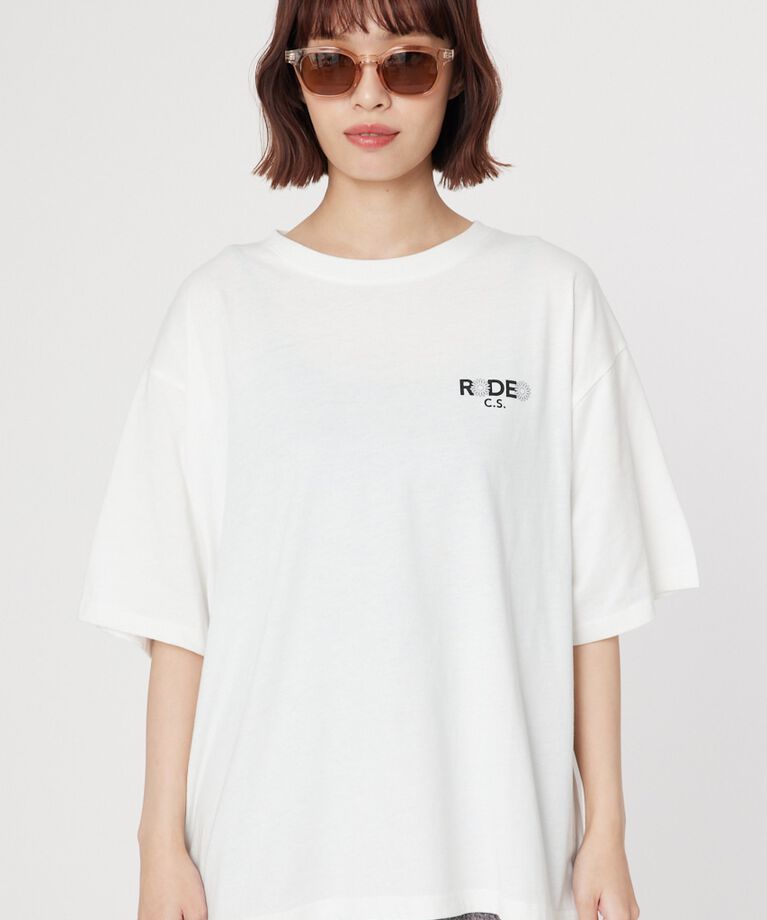 RODEO CROWNS「Flower Bloom Logo Tシャツ」|Tシャツ・カットソー|