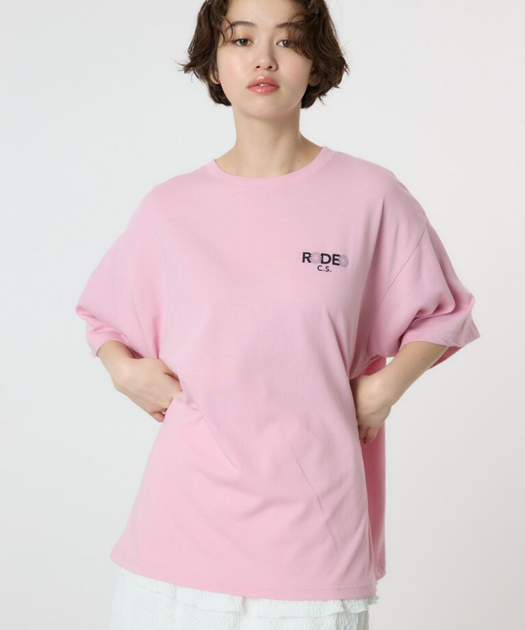 RODEO CROWNS「Flower Bloom Logo Tシャツ」|Tシャツ・カットソー|