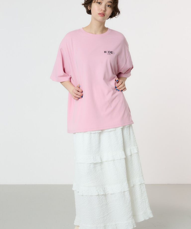 RODEO CROWNS「Flower Bloom Logo Tシャツ」|Tシャツ・カットソー|