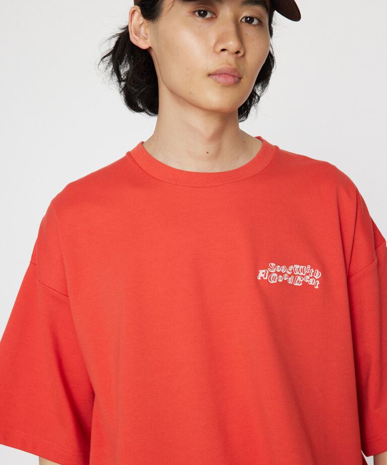 RODEO CROWNS「ponte over Tシャツ」|Tシャツ・カットソー|RED
