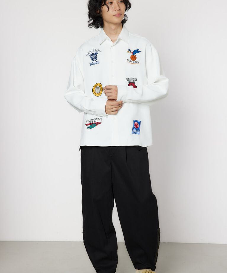 RODEO CROWNS「embroidery patch shirt」|シャツ・ブラウス|