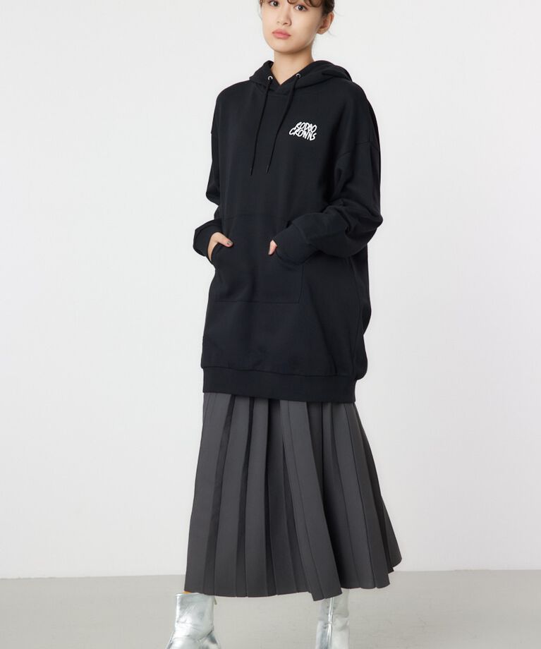 RODEO CROWNS「クラウンエンボス LOGO パーカーワンピース」|ワンピース|