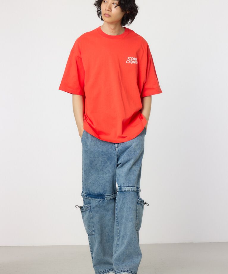 RODEO CROWNS「メンズTagging Big Crownトップス」|Tシャツ・カットソー|