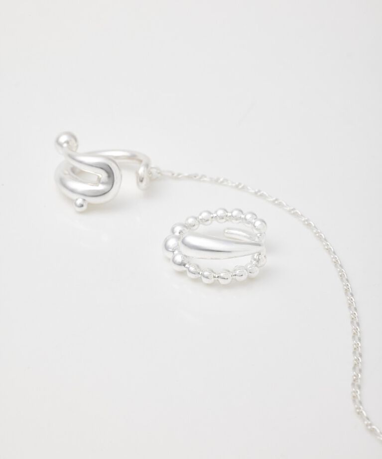 SLY「R／C SWAY CHAIN EAR CUFF」|ピアス|