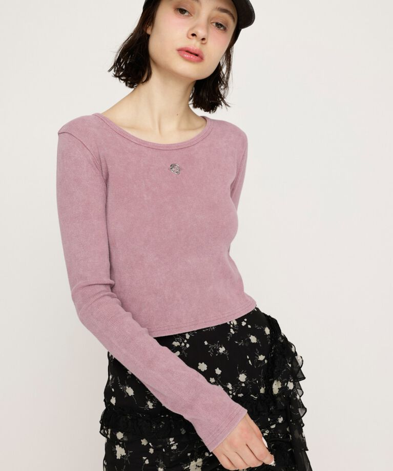 SLY「AGING COMPACT トップス」|Tシャツ・カットソー|