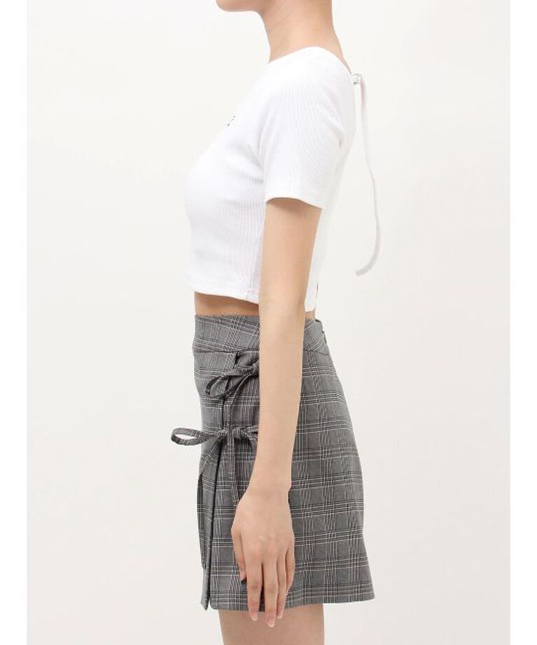 EVRIS「ワンポイントバックストラップTシャツ」|Tシャツ・カットソー|