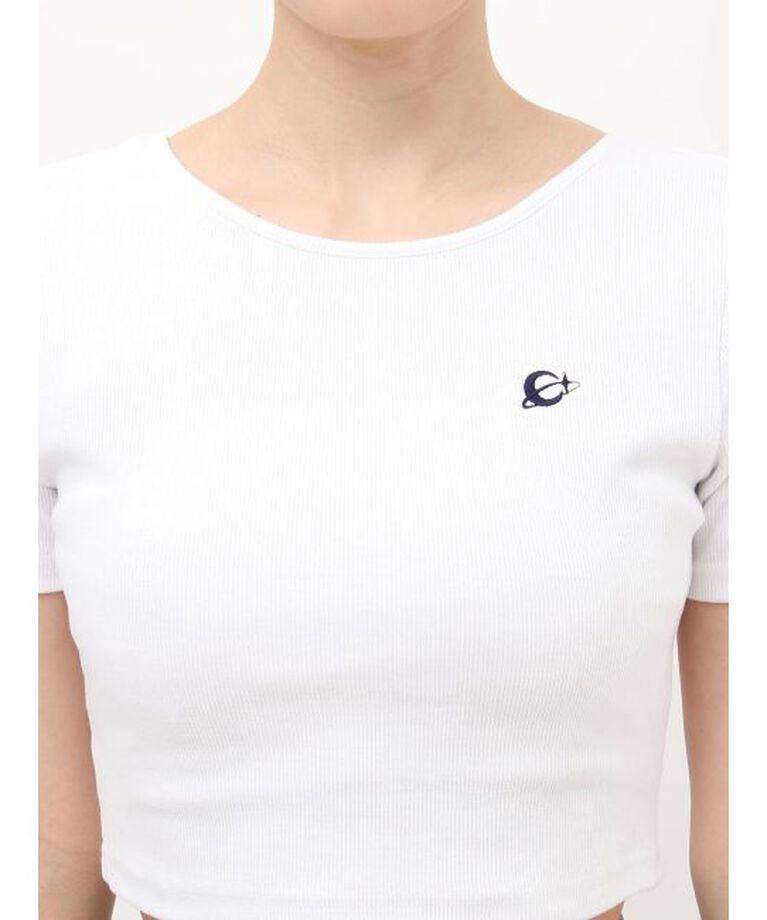 EVRIS「ワンポイントバックストラップTシャツ」|Tシャツ・カットソー|