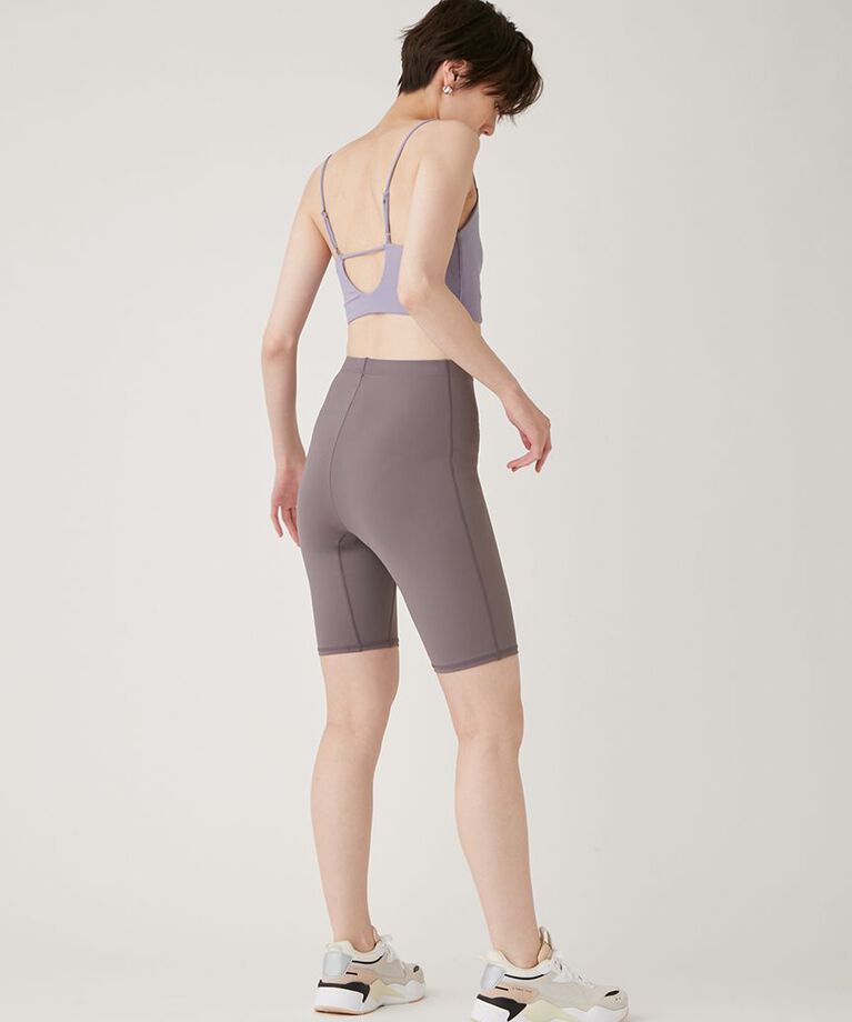 emmi yoga「【emmi yoga】サステナレッチハーフレギンス」|その他|