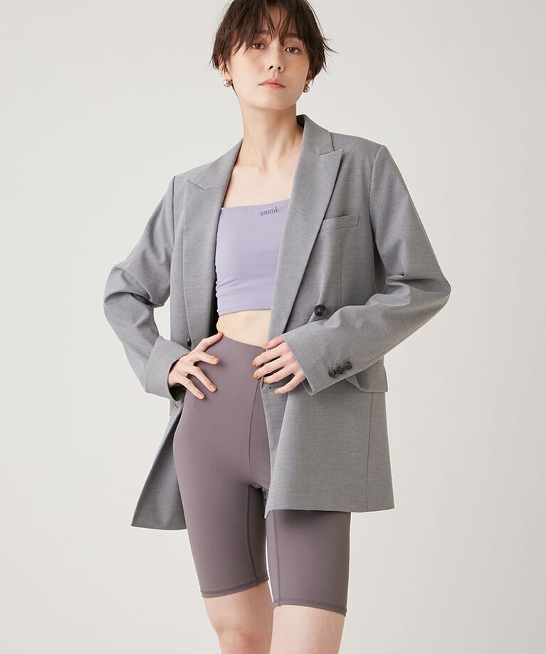 emmi yoga「【emmi yoga】サステナレッチハーフレギンス」|その他|
