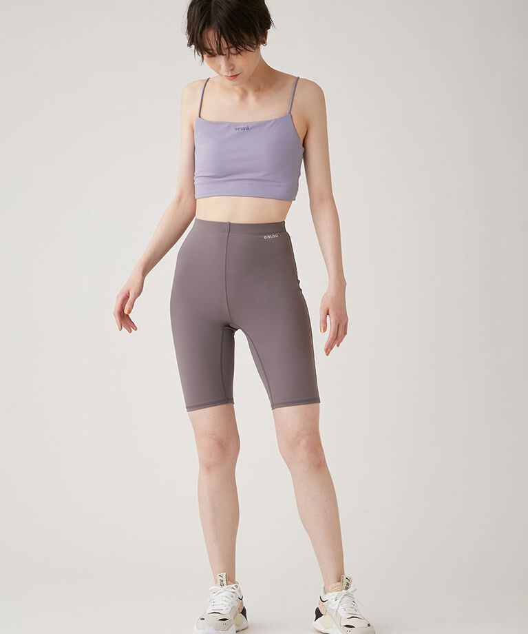 emmi yoga「【emmi yoga】サステナレッチハーフレギンス」|その他|