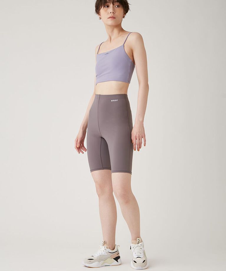 emmi yoga「【emmi yoga】サステナレッチハーフレギンス」|その他|