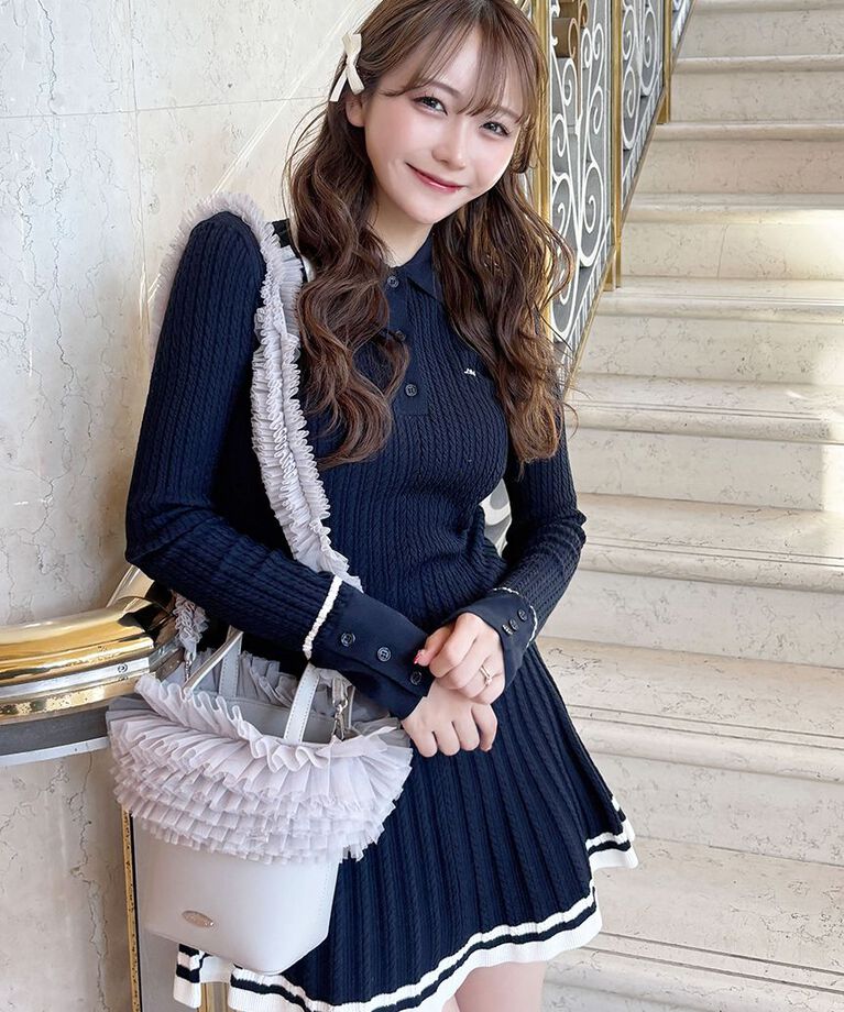 LILY BROWN「【限定カラー】チュール切り替え3wayトート」|トートバッグ|
