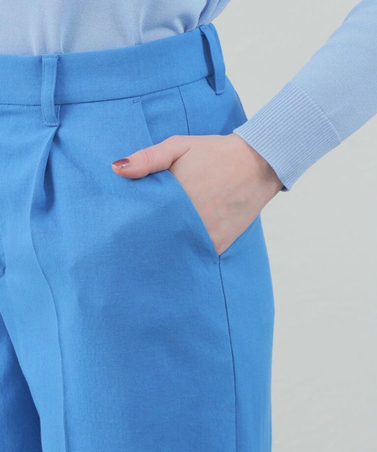 MACKINTOSH PHILOSOPHY「【2024年春夏モデル】ドライオックスフォードワイドパンツ」|その他|