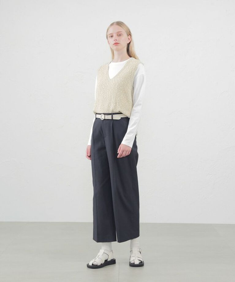 MACKINTOSH PHILOSOPHY「【2024年春夏モデル】ドライオックスフォードワイドパンツ」|その他|