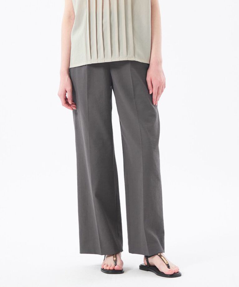 MACKINTOSH PHILOSOPHY「【2025年春夏モデル】DRY OXFORD ワイドパンツ」|その他|チャコールグレー