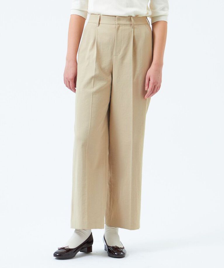 MACKINTOSH PHILOSOPHY「【2025年春夏モデル】DRY OXFORD ワイドパンツ」|その他|ベージュ