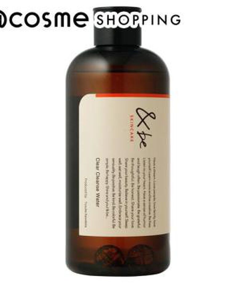 &be（アンドビー）「＆be(アンドビー) クリアクレンズウォーターＮ２ (300ml)」|クレンジング|その他