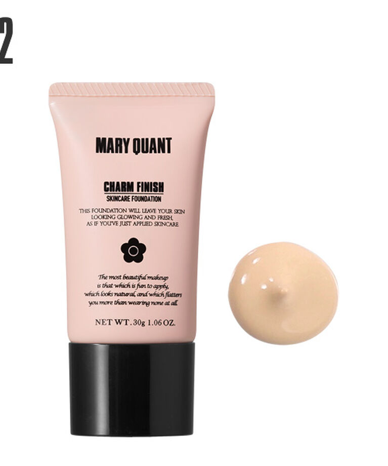 MARY QUANT「チャーム フィニッシュ ＜医薬部外品＞」|ファンデーション|02 ライトベージュ