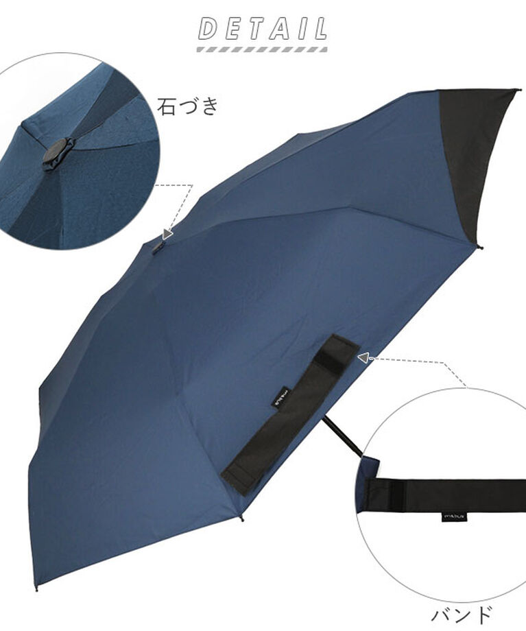 BACKYARD FAMILY「マブ mabu 折りたたみ傘 メンズ 通販 折り畳み傘 後ろが長い 晴雨兼用 雨晴兼用 58cm」|傘|