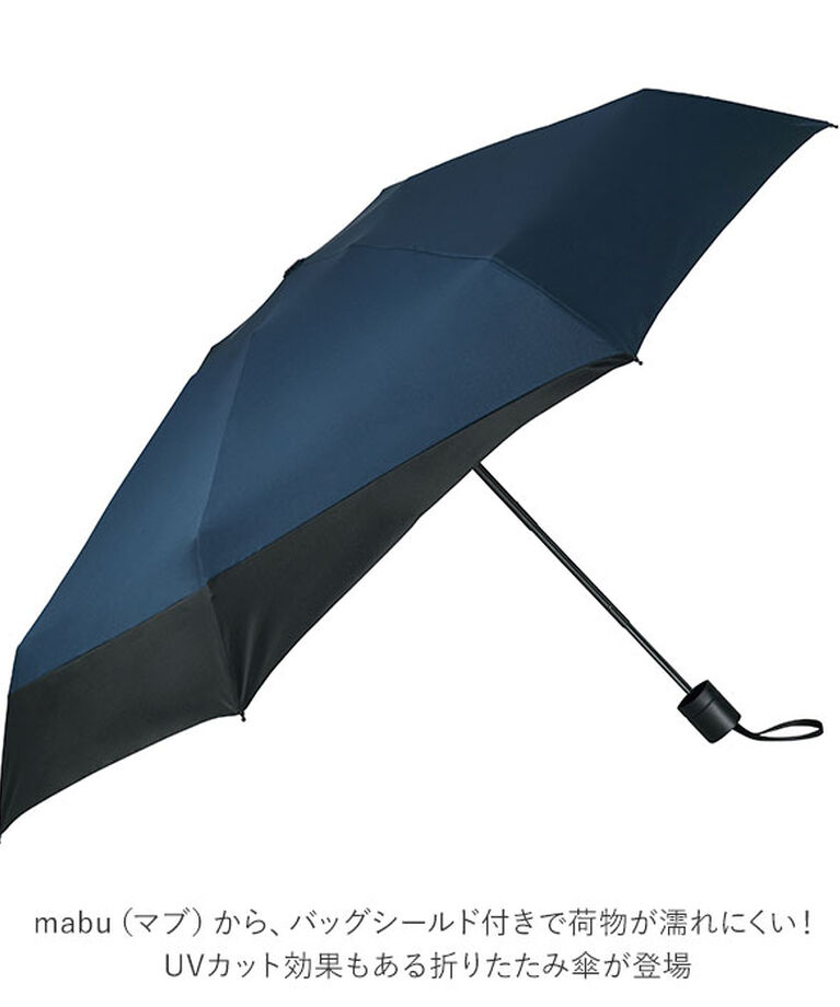 BACKYARD FAMILY「マブ mabu 折りたたみ傘 メンズ 通販 折り畳み傘 後ろが長い 晴雨兼用 雨晴兼用 58cm」|傘|
