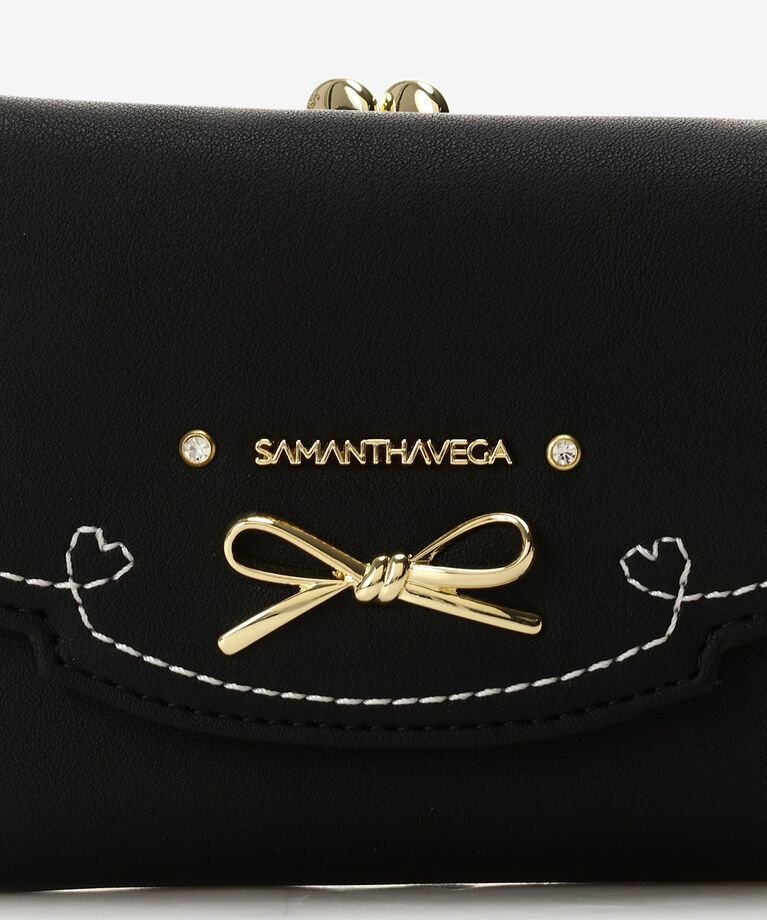 Samantha Vega「フリルリボン折財布」|財布|