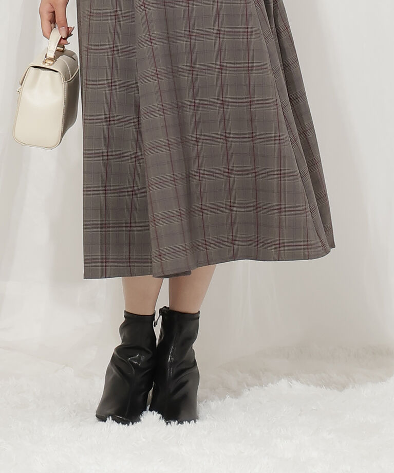 WILLSELECTION「ラッフルフリルパフ袖ワンピース」|ワンピース|