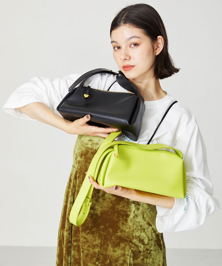 ORiental TRaffic「【BAG】ソフトフェイクレザーショルダーバッグ/BA-204」|ショルダー・メッセンジャー|