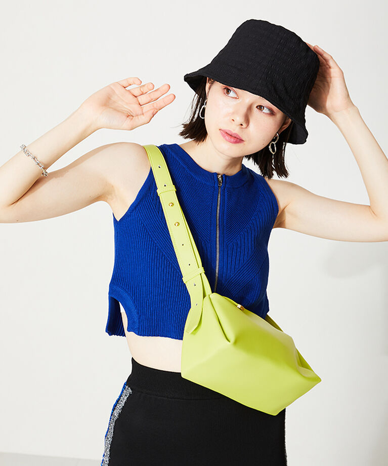 ORiental TRaffic「【BAG】ソフトフェイクレザーショルダーバッグ/BA-204」|ショルダー・メッセンジャー|
