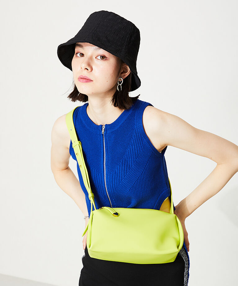 ORiental TRaffic「【BAG】ソフトフェイクレザーショルダーバッグ/BA-204」|ショルダー・メッセンジャー|