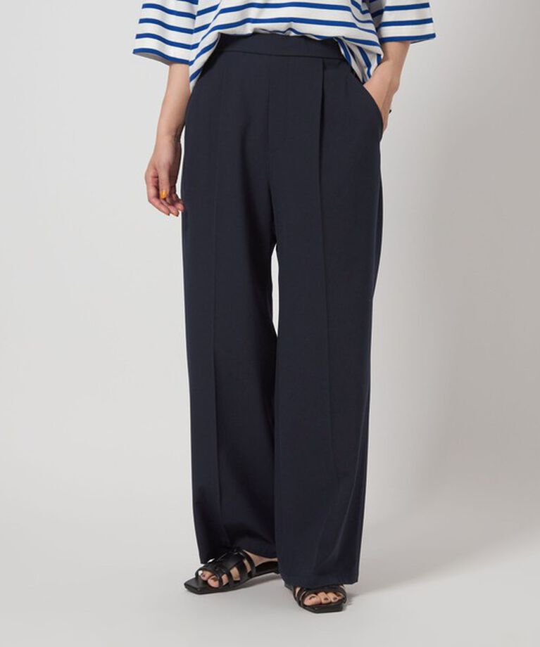UNITED ARROWS green label relaxing「【WEB限定】＜at ease＞オルマイ ワイド パンツ -マシンウォッシャブル・ストレッチ・帯電防止-」|その他|