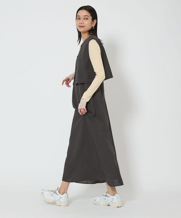 UNITED ARROWS green label relaxing「［size SHORT/TALLあり］マルチウェイ ワンピース -ウォッシャブル・接触冷感-」|ワンピース|