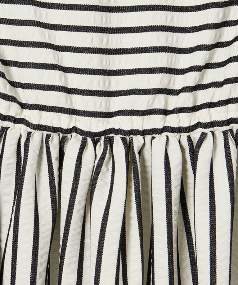 EMMEL REFINES「＜EMMEL REFINES＞EM ストライプ キャミワンピース」|ワンピース|