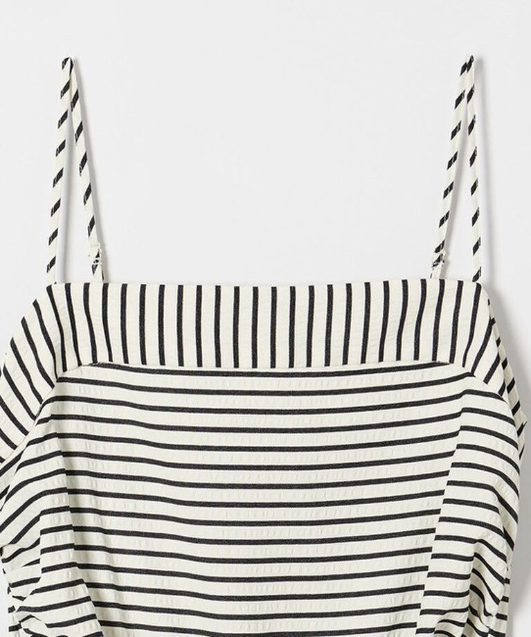 EMMEL REFINES「＜EMMEL REFINES＞EM ストライプ キャミワンピース」|ワンピース|