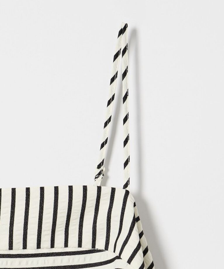 EMMEL REFINES「＜EMMEL REFINES＞EM ストライプ キャミワンピース」|ワンピース|