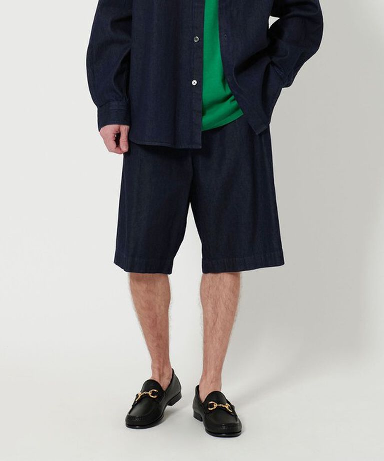 BEAUTY&YOUTH UNITED ARROWS「7.5オンス サテン デニム ワイド ショーツ」|その他|